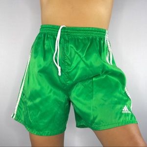 Vintage Adidas High Waisted Shirts. Green